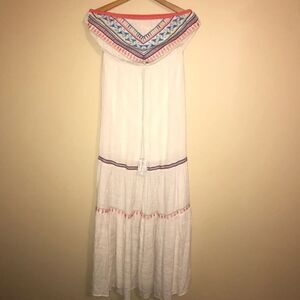 Flying Tomato Strapless Dress  